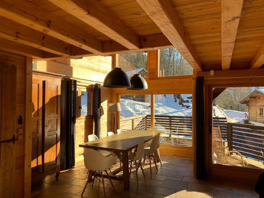 Superbe Chalet Les Contamines-Montjoie Exterior foto