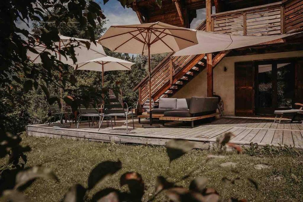 Superbe Chalet Les Contamines-Montjoie Exterior foto