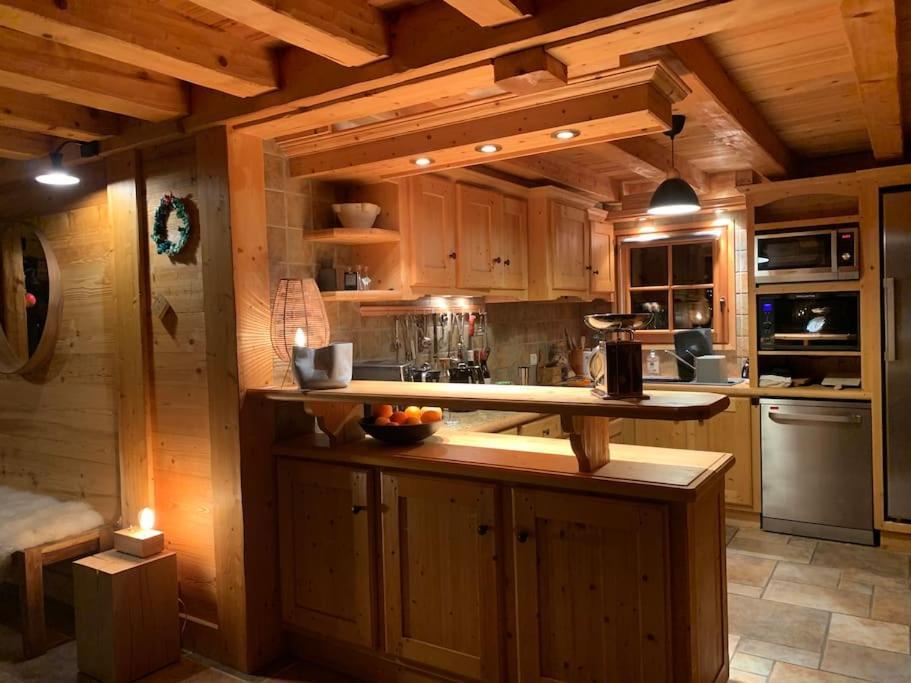 Superbe Chalet Les Contamines-Montjoie Exterior foto