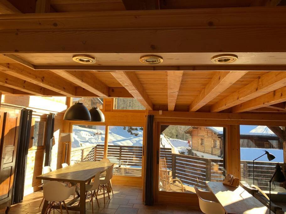 Superbe Chalet Les Contamines-Montjoie Exterior foto